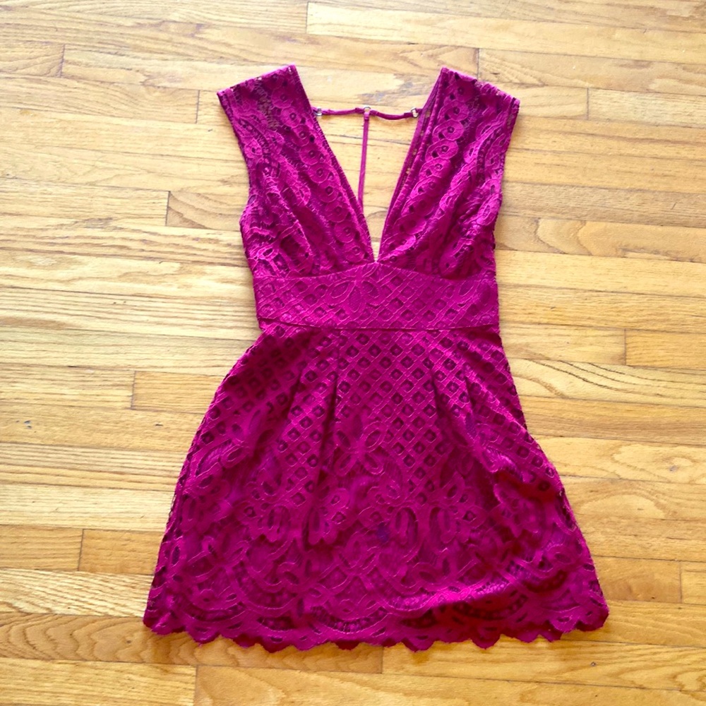 Free People short lace dress .
